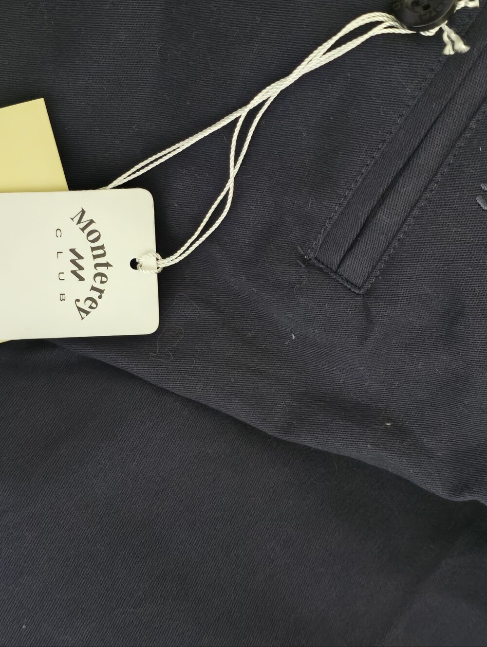 Monterey Club Navy Capri Pants Women's Size 10 NWT Golf Resort Travel Stretch - Picture 6 of 6